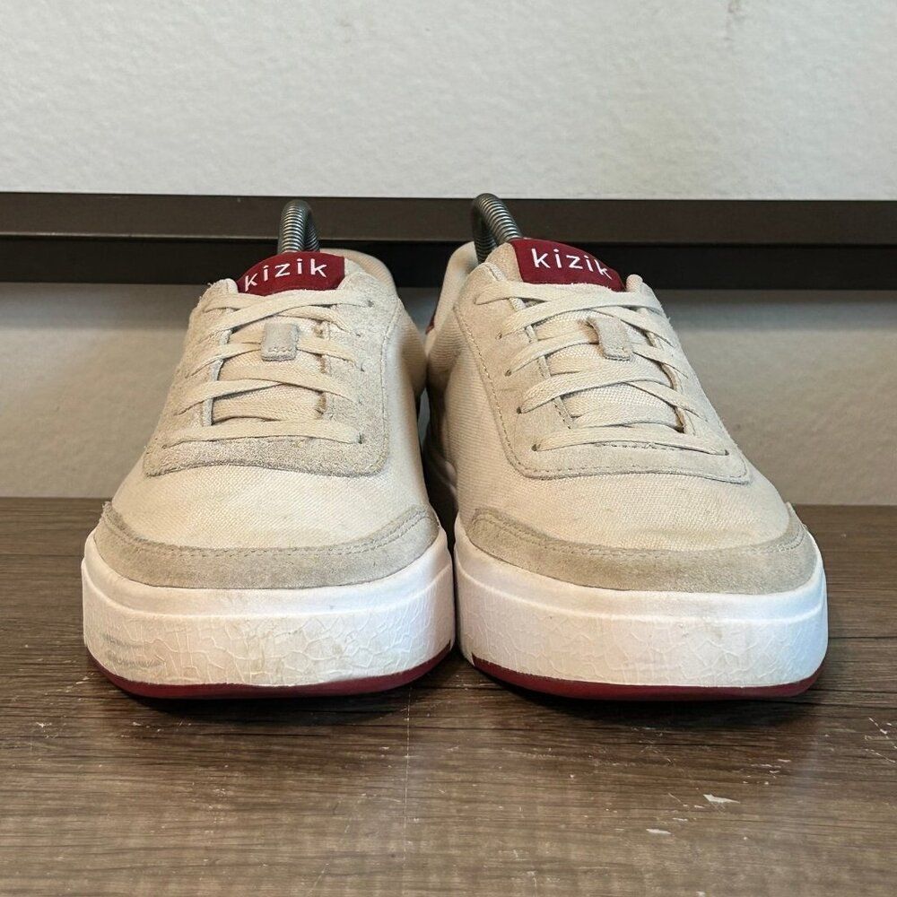 Kizik Prague Men’s Athletic Shoes Size 8.5 Beige - Picture 2 of 8